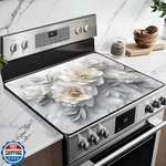 Bsfhh Heat-resistant Glass Stove Top Cover With Anti-slip Rubber Coating 28. Fixed Price $34.99.