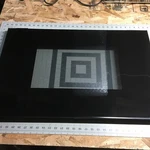 Dacor Oem MCS130 Outer Door Panel Glass Black 62124B - 29.75" X 19.25". Fixed Price $299.95.