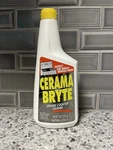 Cerama Bryte Ceramic Cooktop Cleaner 28OZ Nos Appliance Stain Remover 75% Full. Fixed Price $19.99.