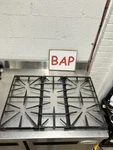 Dual Fuel Range Gas Burners Grate Complete Set WB31X21574 WB31X21075. Fixed Price $139.95.