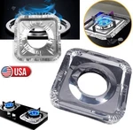 40PCS Aluminum Foil Square Gas Range Burner Disposable Drip Pan Stove Bib Liners. Fixed Price $12.32.