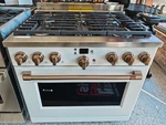 Cafe CGY366P4TW2 Inch Gas Range Matte White. Fixed Price $6000.00.