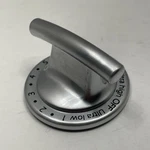 Jenn-air/kitchen Aid/whirlpool Kip 7042, 5D02, Gas Range Knob, Stainless Steel. Fixed Price $18.50.