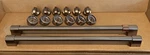 Ge Caf Front Control Electric Knobs Handles - Brushed Bronze Cxfcehkpmbz. Fixed Price $315.00.