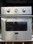 Viking Professional Single Electric Convection Wall Oven 27-INCH Stainless Steel. Fixed Price $800.00.