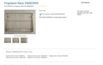 Electrolux Frigidaire EW30EW65GS8 30" Double Wall Oven Gliding Racks 318903105. Fixed Price $59.95.