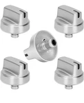 Allstare Stainless Steel Stove Knobs WB03X29315 Replacement For Ge Piece. Fixed Price $26.99.