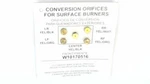 New Genuine Oem Whirlpool Oven Range Conversion Kit WPW10170516. Fixed Price $37.33.