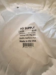 New Hd Supply Package Of 6 Generic Universal 8" Drip Pan Ring. Fixed Price $15.00.