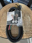 Utilitech 6-FT 4-PRONG Black Range Appliance Power Cord Model #0118694 50 Amp. Fixed Price $16.00.