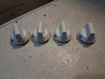 4 Vintage Kenmore Gas Range Stove Burner Control Selector Knobs Kip 5H79. Fixed Price $21.00.