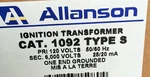 Allanson 1092S 6000V Ignition Transformer Gas Burners 612-6A020 Webster. Fixed Price $83.95.