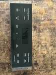 G.e. Glass Top Stove Control Pad For Convection Oven 164D8450G163. Fixed Price $25.00.