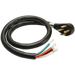 Master Electrician 09044ME 4-FEET Round Range Cord, Black. Fixed Price $36.91.