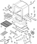 Oem Whirlpool Jenn-air JGR8855BDS Range Oven & Base Parts 74005676. Fixed Price $39.99.