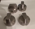 Genuine Samsung Range Oven Knob Set Of # DG94-01300A(2) DG94-01300B(2). Fixed Price $42.00.