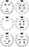 Manwu 6 Stove Dials Sticker For Burner Cooktop Hob Cooker Oven Replacement. Fixed Price $10.96.