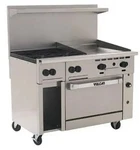 Vulcan 48C-4B24G Endurance Range 48" Burner 24" Manual Griddle W/ Conv Oven. Fixed Price $16721.00.