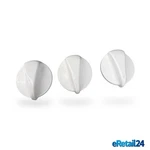 Oem Ge Cooktop Control Knob (white) WB03T10175 Set Of. Fixed Price $39.99.