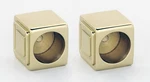 Alno A6546 Brass Cube Shower Rod Mounting Bracket Set. Fixed Price $107.96.