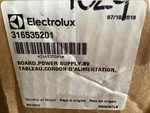 Genuine Oem Electrolux Oven Power Supply Board 316535201. Fixed Price $169.95.