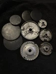 Whirlpool Range Burners With Caps Part# W10479988 W10256028 W1056025 W10464795. Fixed Price $55.00.