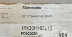 PR30HNDL10 Oem Thermador 30" Stainless Steel Professional Handle. Fixed Price $135.95.
