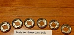 Bezels 578387 (X5), 578386 (X1) For Fisher & Paykel OR36SDG6X1 Dual Fuel Range. Fixed Price $98.32.
