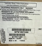 WPW10571486 Whirlpool Igntr-surf Oem (a). Fixed Price $18.00.