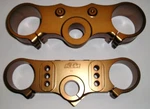 1 Pair Ktm D54 Top And D60 Bottom Bronze Alloy Triple Trees Wp Forks. Fixed Price $249.95.
