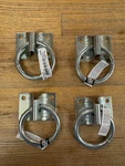 4 Pack National Hardware 2060BC Hitching Rings Zinc Plated N220-616 Brand New. Fixed Price $15.29.