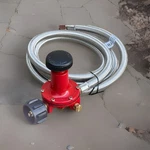 6FT 30PSI Adjustable High Pressure Propane Lp Regulator Stainless Braided Hose. Fixed Price $35.99.