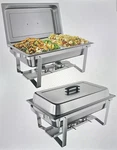 Garvee 2 Pack 8QT Stainless Steel Chafing Dishes, Food Warmer, With Water Pan. Fixed Price $129.95.