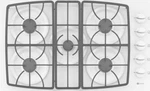 Maytag 36" Gas Cooktop, Five Sealed Burners - White (retails For $1,209.00). Fixed Price $845.99.