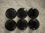 Range Surface Temp & Selector Knob Set Of 164D2164 WB3X5640 Black. Fixed Price $48.00.