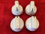 Frigidaire Oven Range Control Knob (set Of 4) P# 316543907 Kip 5H76 White. Fixed Price $29.99.