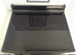 Oven Range Main Glass Top WB62T10250. Fixed Price $130.00.