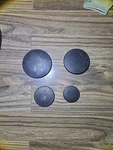 Frigidaire Range Burner Cap Set Of # 31642403 318221724 316219905 316271904. Fixed Price $14.56.
