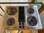 Jenn-air JED8230ADS Electric Downdraft Cooktop W/grill & Grates-tested!. Fixed Price $1000.00.
