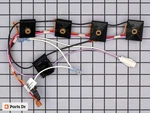 Genuine WB18T10452 Cooktop Ignitor Switch & Harness. Fixed Price $55.00.