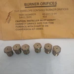 Lot 6, Rheem 62-22175-54, 82-03-184 #54, 1/8" Npt, Lp Propane Gas Orifice. Fixed Price $39.99.