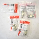 Lot Of Dormont Brass Gas Fitting Connector Adapter 5/8" X 1/2" 90-3031R. Fixed Price $12.60.