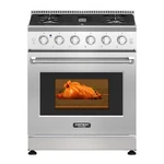Costway 30 Inch Gas Range 5 Burners Convection Oven Stainless Steel Dual Fuel. Fixed Price $2333.32.