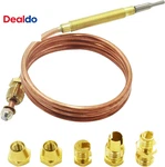 Gas Thermocouple Kit M6X0.75 With Universal Adapter Nuts Replacement 900MM Long. Fixed Price $22.27.