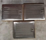 Lot Of 3-VISSANI Baffle Filter Replacement For 36 In. Kitchen Island Range Hood. Fixed Price $19.97.