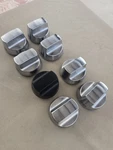 Whirlpool W10231704 - Stainless Steel Knob Kit 8 Pack A10. Fixed Price $80.99.