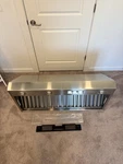 Wolf PW482418 48" Pro Wall Hood. Fixed Price $1999.99.