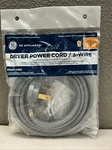 Ge 6' 30A 240V 3-WIRE Dryer Cord WX09X10004 Power New. Fixed Price $17.00.