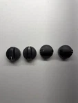 Set Of 4 Whirlpool Black Matte Gas Range Stove Control Knobs KIP5922 KIP6U58. Fixed Price $18.00.