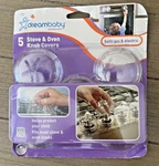 Dreambaby Child Safety Oven Knob Covers L730 Set Of 5 Nip. Fixed Price $12.00.